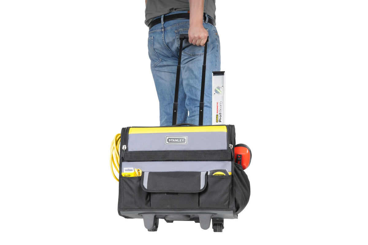 bolsa ferramentas com rodas - 18"/46cm - stanley (1-97-515) - 1-97-515