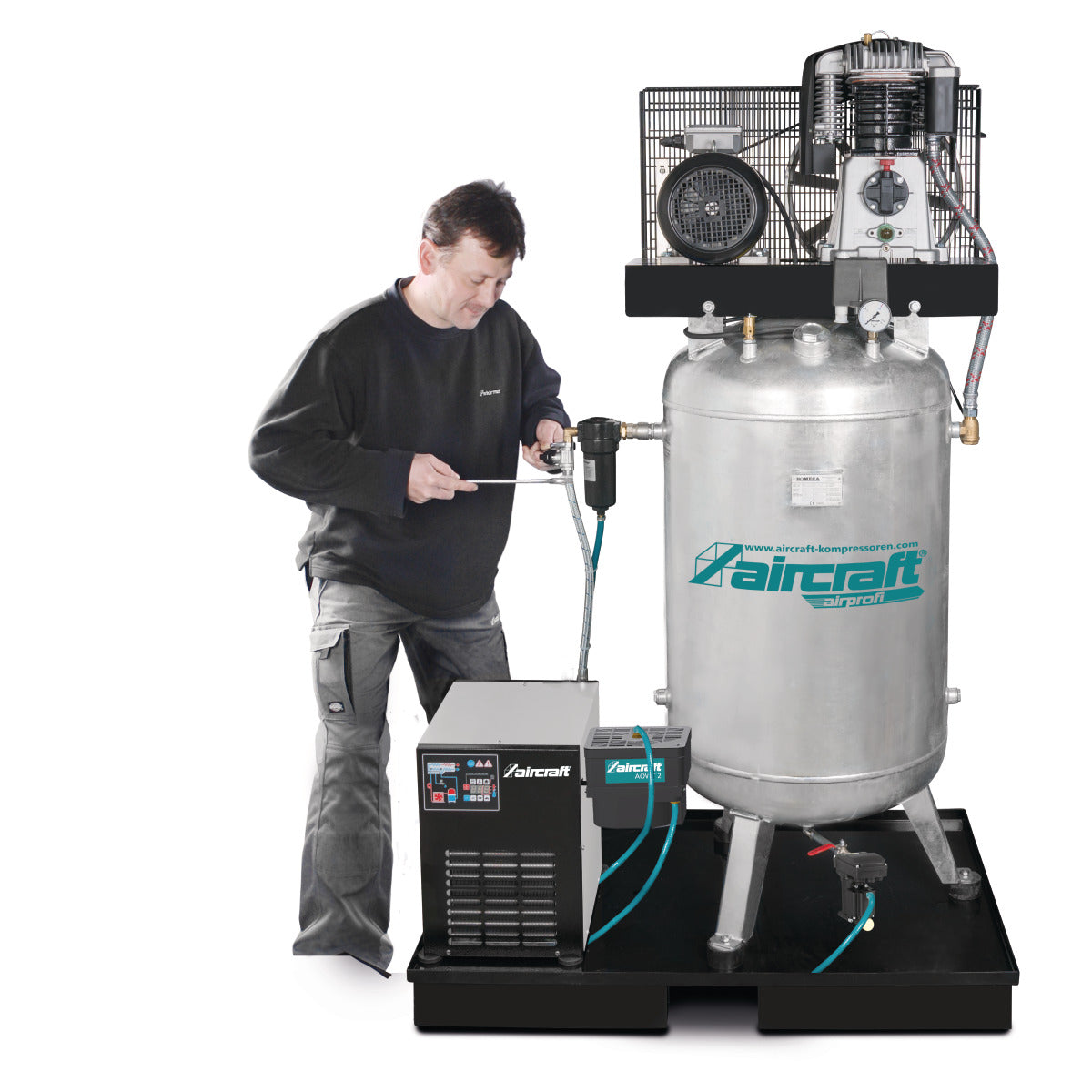 compressor de pistão airprofi 853/270/10 vkk - aircraft (2024812kk) - 2024812kk