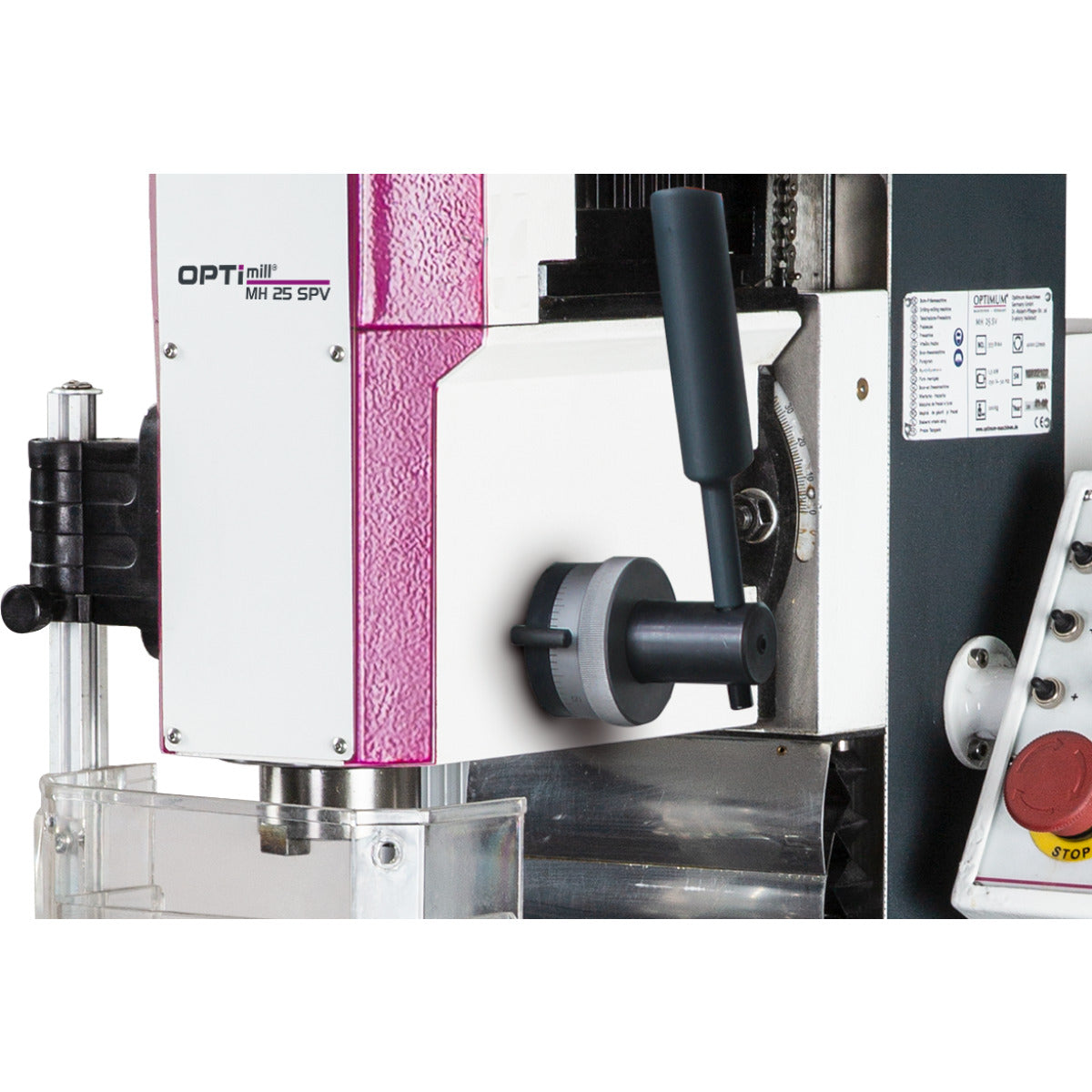 fresadora optimill mh 25spv - optimum (3338161) - 3338161