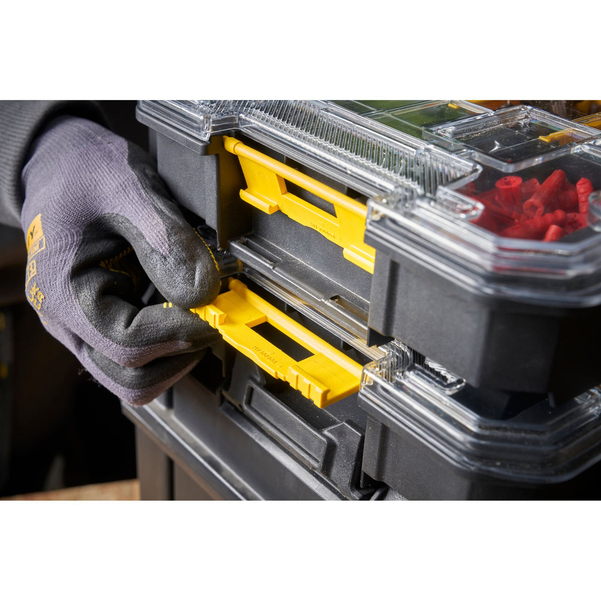 set organizador fatmax® pro-stack™ - 1 organizador 2/3 - 43,5cm, 2 organizadores 1/3 - 23cm - stanley (fmst61150-1) - fmst61150-1