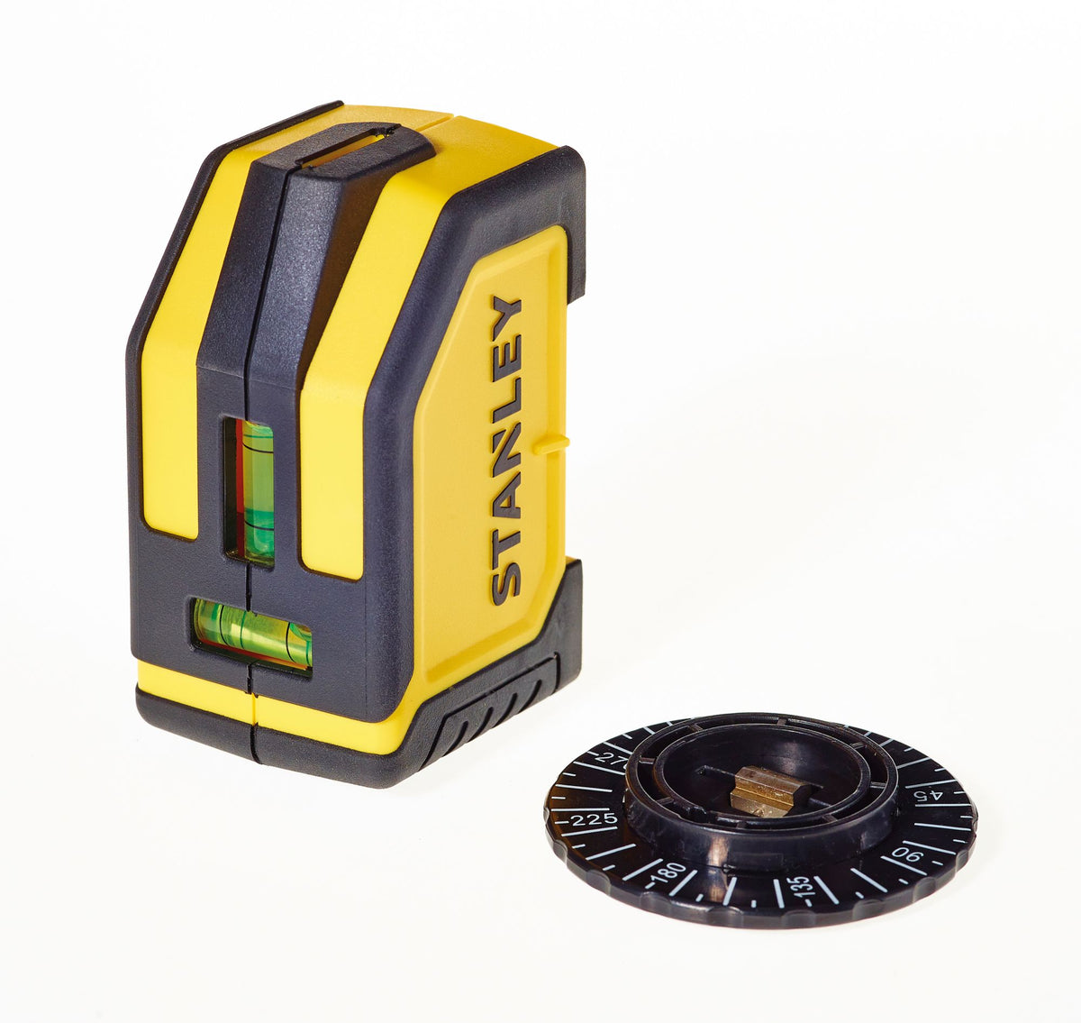 nível laser vermelho de nivelamento manual para fixação na parede. alcance 6m - stanley (stht1-77148) - stht1-77148