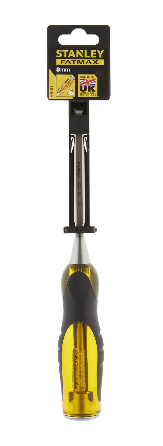 formão passante fatmax® para madeira 8mm - stanley (0-16-252) - 0-16-252