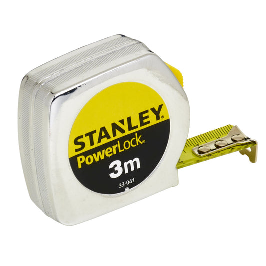 Fita Métrica POWERLOCK® 3mx12,7mm Caixa Metálica - STANLEY (0-33-218) - vista 1