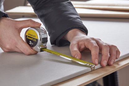 fita métrica powerlock® 3mx19mm - stanley (0-33-522) - 0-33-522
