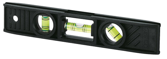 nível torpedo de plástico 20cm - stanley (0-42-294) - 0-42-294