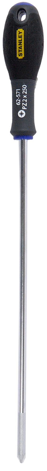 chave de fenda fatmax® pozidriv pz2x250mm - stanley (0-62-571) - 0-62-571