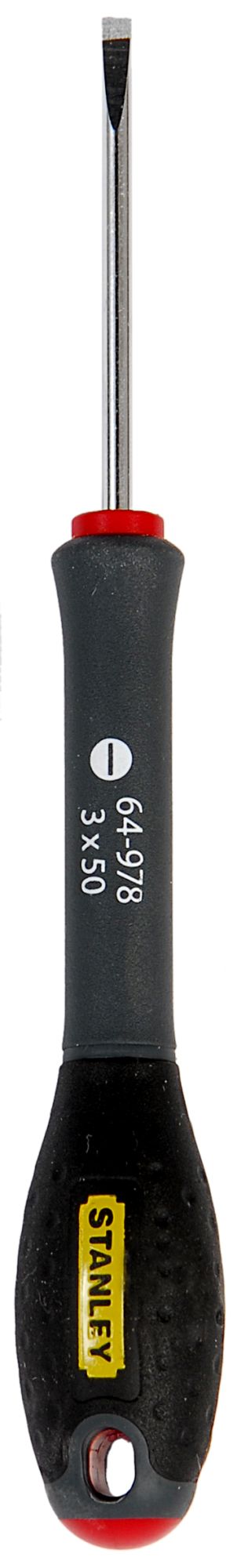 chave de fenda fatmax® paralelo 3mmx50mm - stanley (0-64-978) - 0-64-978