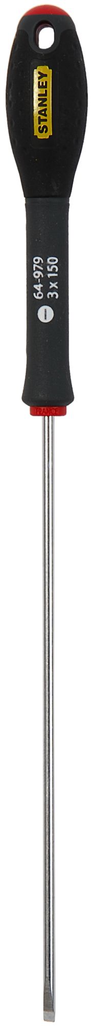 chave de fenda fatmax® paralelo 3mmx150mm - stanley (0-64-979) - 0-64-979
