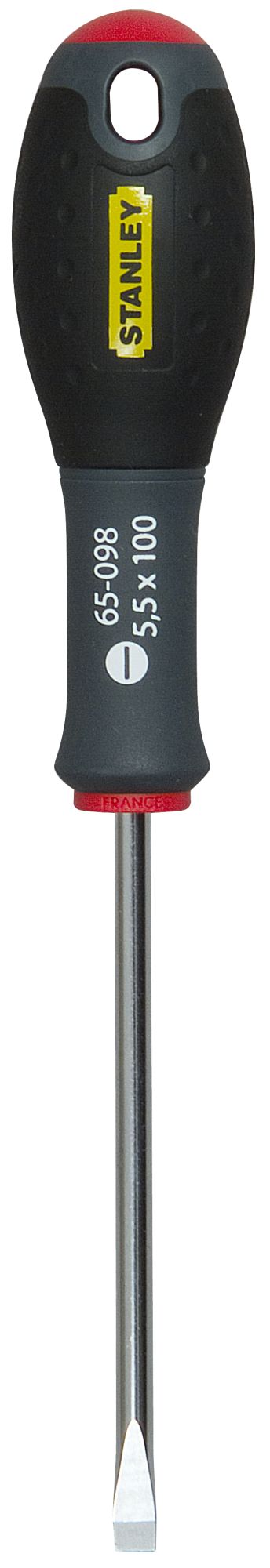 chave de fenda fatmax® plano 5,5mmx100mm - stanley (0-65-098) - 0-65-098