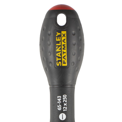 chave de fenda fatmax® plano 12mmx250mm - stanley (0-65-143) - 0-65-143