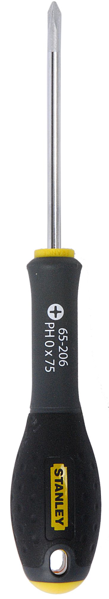 chave de fenda fatmax® phillips ph0x75mm - stanley (0-65-206) - 0-65-206
