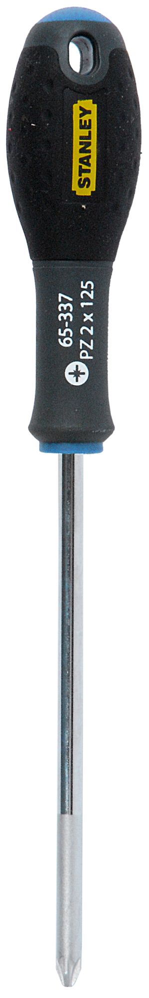 chave de fenda fatmax® pozidriv pz2x125mm - stanley (0-65-337) - 0-65-337