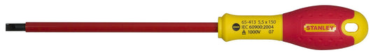 Chave de Fenda FATMAX® Plano Isolado 1000v 5,5mmx150mm - STANLEY (0-65-413) - vista 1