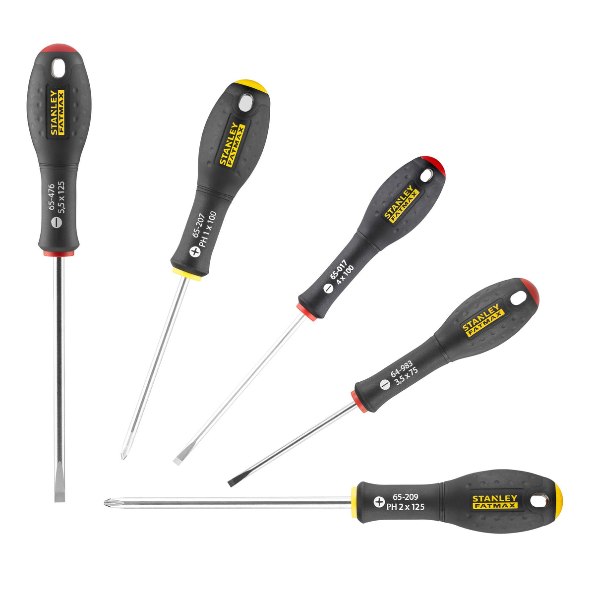 Conjunto Chaves de Fenda FATMAX® Phillips/Pozidriv -5 Peças - STANLEY (0-65-440) - vista 1