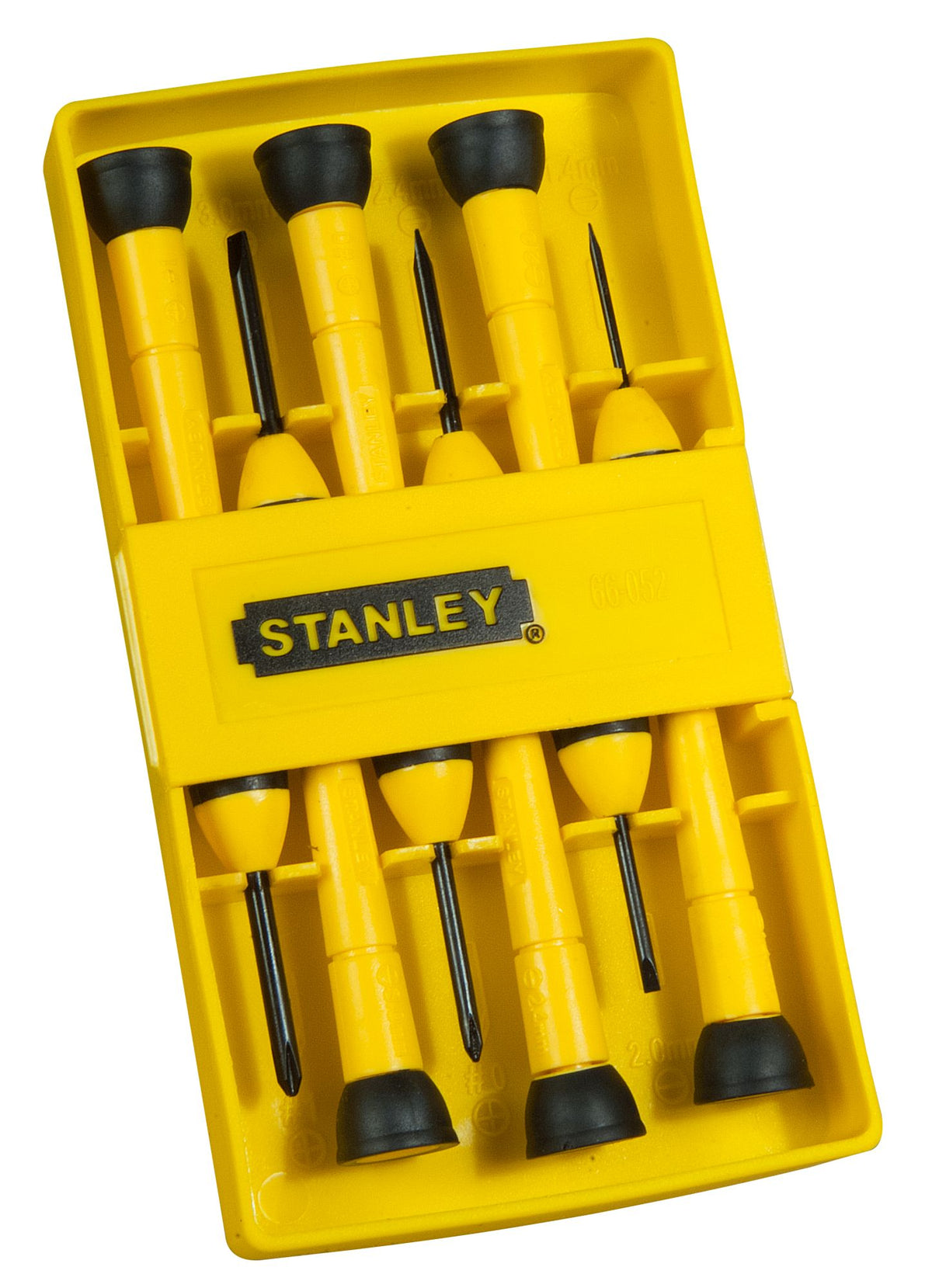 conjunto chaves de fenda - 6 peças - stanley (0-66-052) - 0-66-052