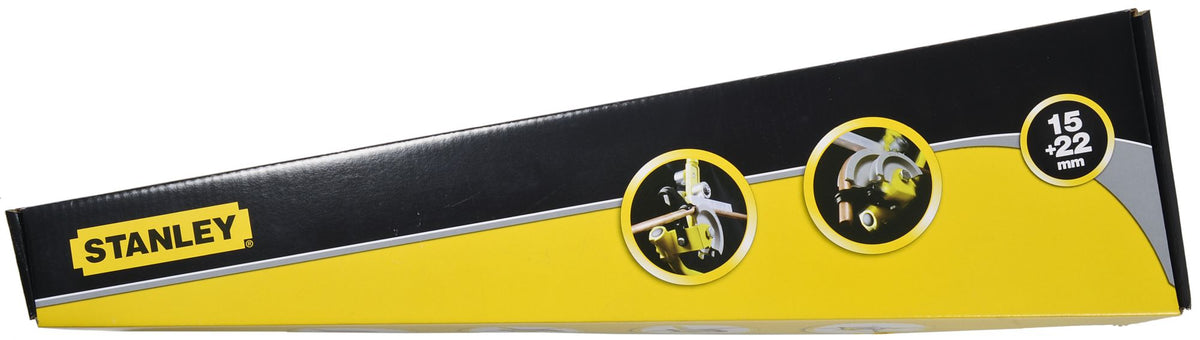 dobrador de tubos 15 a 22mm - stanley (0-70-452) - 0-70-452