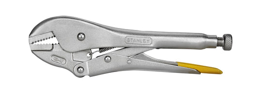 alicate de aperto maxsteel® com bloqueio boca reta 225mm - stanley (0-84-811) - 0-84-811