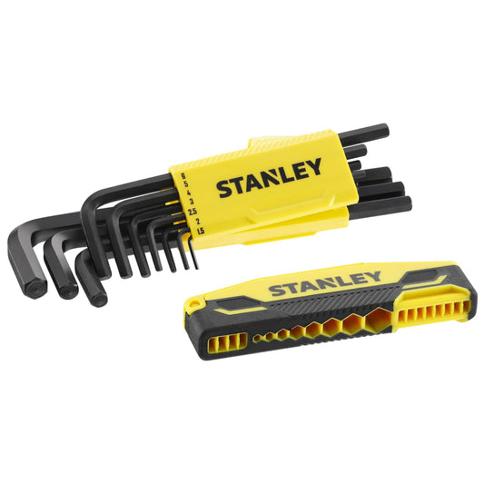 Conjunto Chaves Hexagonais com Cabo 1,5mm/10mm - 10 Unidades - STANLEY (0-89-904) - vista 1
