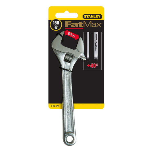 chave ajustável fatmax® 150mm - stanley (0-95-872) - 0-95-872