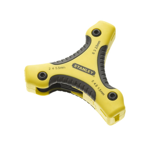 Conjunto de 9 Chaves Hexagonais Corpo Triangular - STANLEY (0-95-935) - vista 1