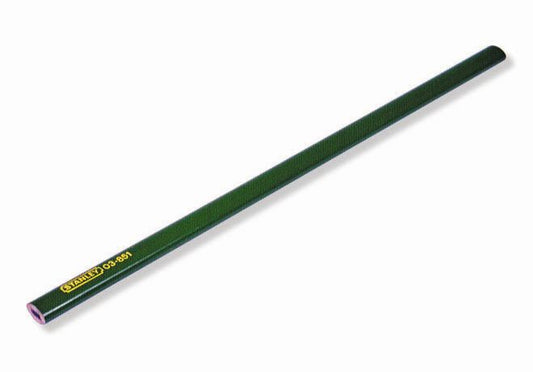 lápiz de pedreiro 176mm - verde - stanley (1-03-851) - 1-03-851