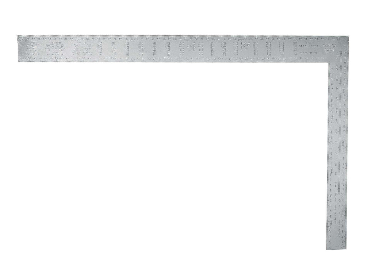 esquadro de carpinteiro para telhados 600x400mm - stanley (1-45-530) - 1-45-530