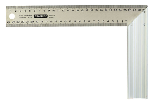 esquadro de carpinteiro 140x250mm - stanley (1-45-685) - 1-45-685