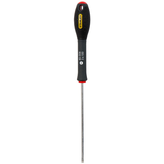 chave de fenda fatmax® paralelo 3mmx100mm - stanley (1-65-008) - 1-65-008