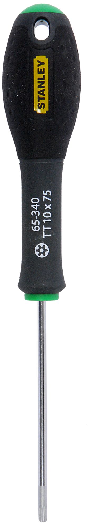 chave de fenda fatmax® torx® tt10x75mm - stanley (1-65-340) - 1-65-340