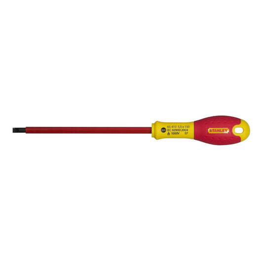 Chave de Fenda FATMAX® Plano Isolado 1000v 5,5mmx150mm - STANLEY (1-65-413) - vista 1