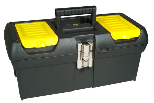caixa ferramentas fechos metálicos - 16"/40cm - stanley (1-92-065) - 1-92-065