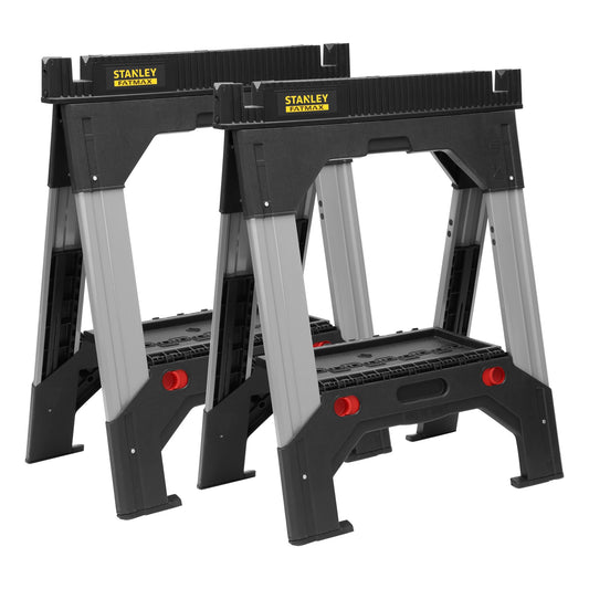 Cavalete FATMAX® Metálico Dobrável Altura Ajustável - 2 Unidades - Máx.Cap 1135kg - STANLEY (1-92-980) - vista 1