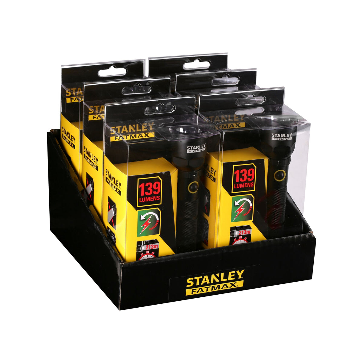 lanterna aluminio recarregável 70 lumens - stanley (1-95-154) - 1-95-154