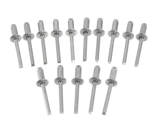 rebites alumínio 7mmx5mm - 15 unidades - stanley (1-paa64t) - 1-paa64t