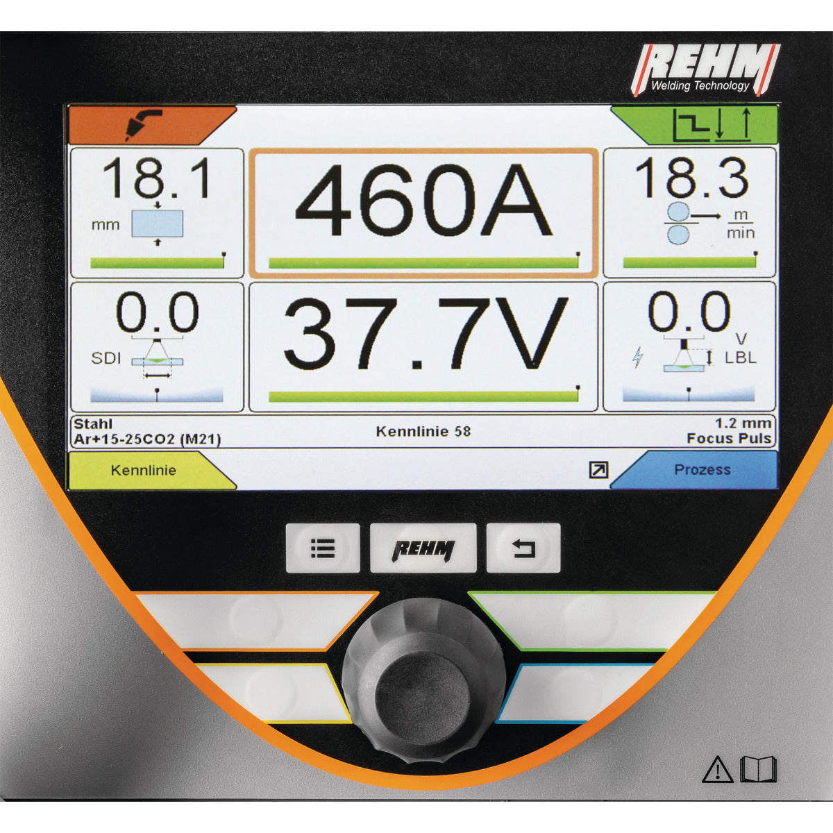 Máquina de soldar MIG/MAG CRAFT-PULSE FOCUS 300 W 0.8 / 1.0 Profi com tampa de painel de controlo - C.RAFTWELD (1362530) - vista 2