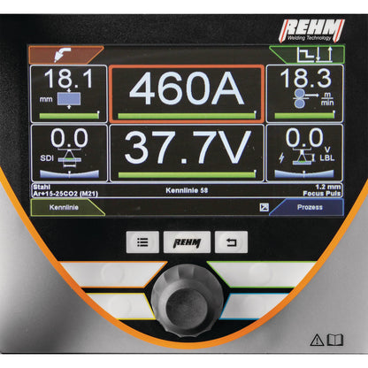 Máquina de soldar MIG/MAG CRAFT-PULSE FOCUS 300 W 0.8 / 1.0 Profi com tampa de painel de controlo - C.RAFTWELD (1362530) - vista 3