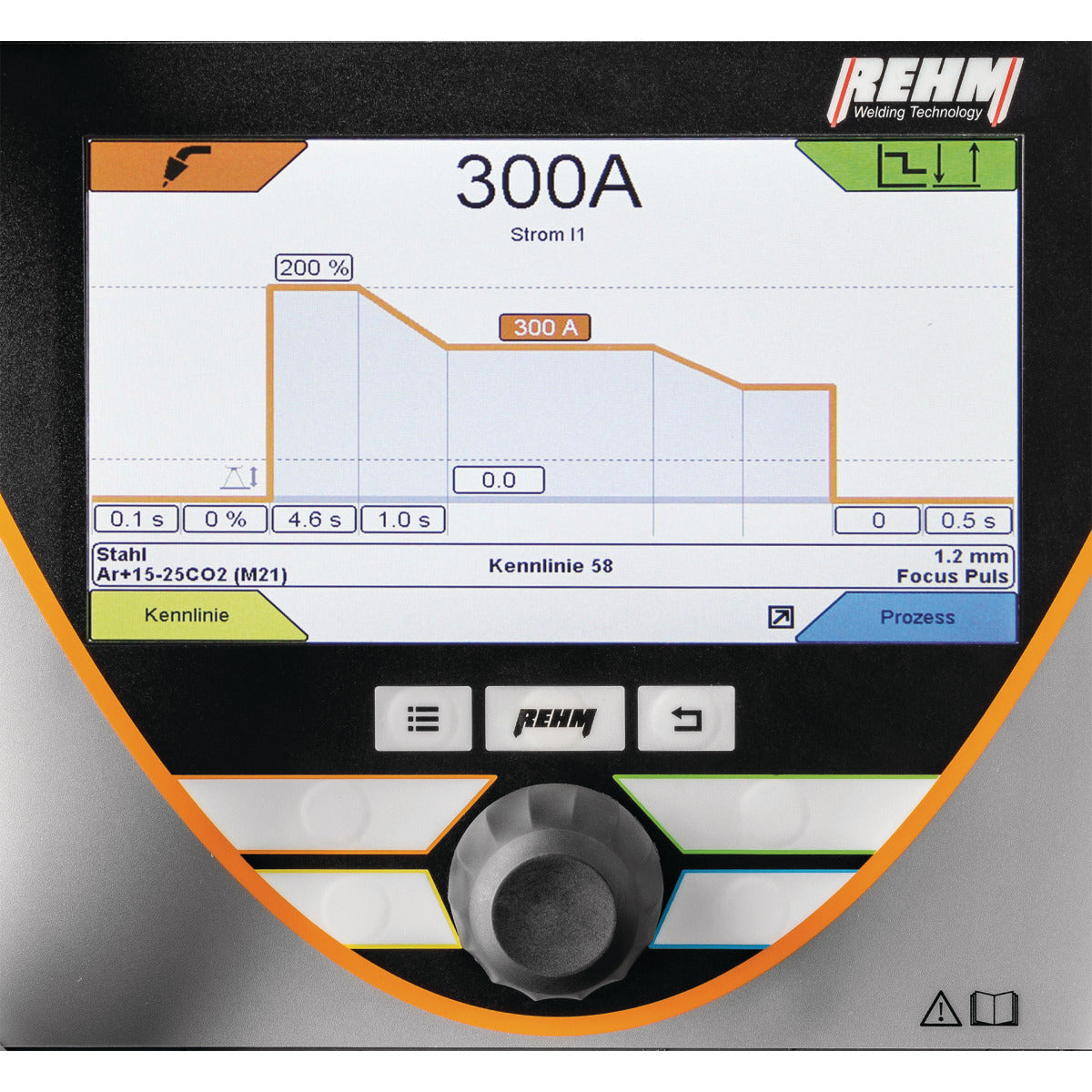Máquina de soldar MIG/MAG CRAFT-PULSE FOCUS 300 W 0.8 / 1.0 Profi com tampa de painel de controlo - C.RAFTWELD (1362530) - vista 4