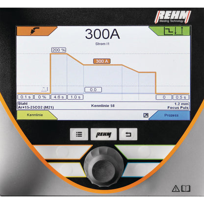 Máquina de soldar MIG/MAG CRAFT-PULSE FOCUS 300 W 0.8 / 1.0 Profi com tampa de painel de controlo - C.RAFTWELD (1362530) - vista 4