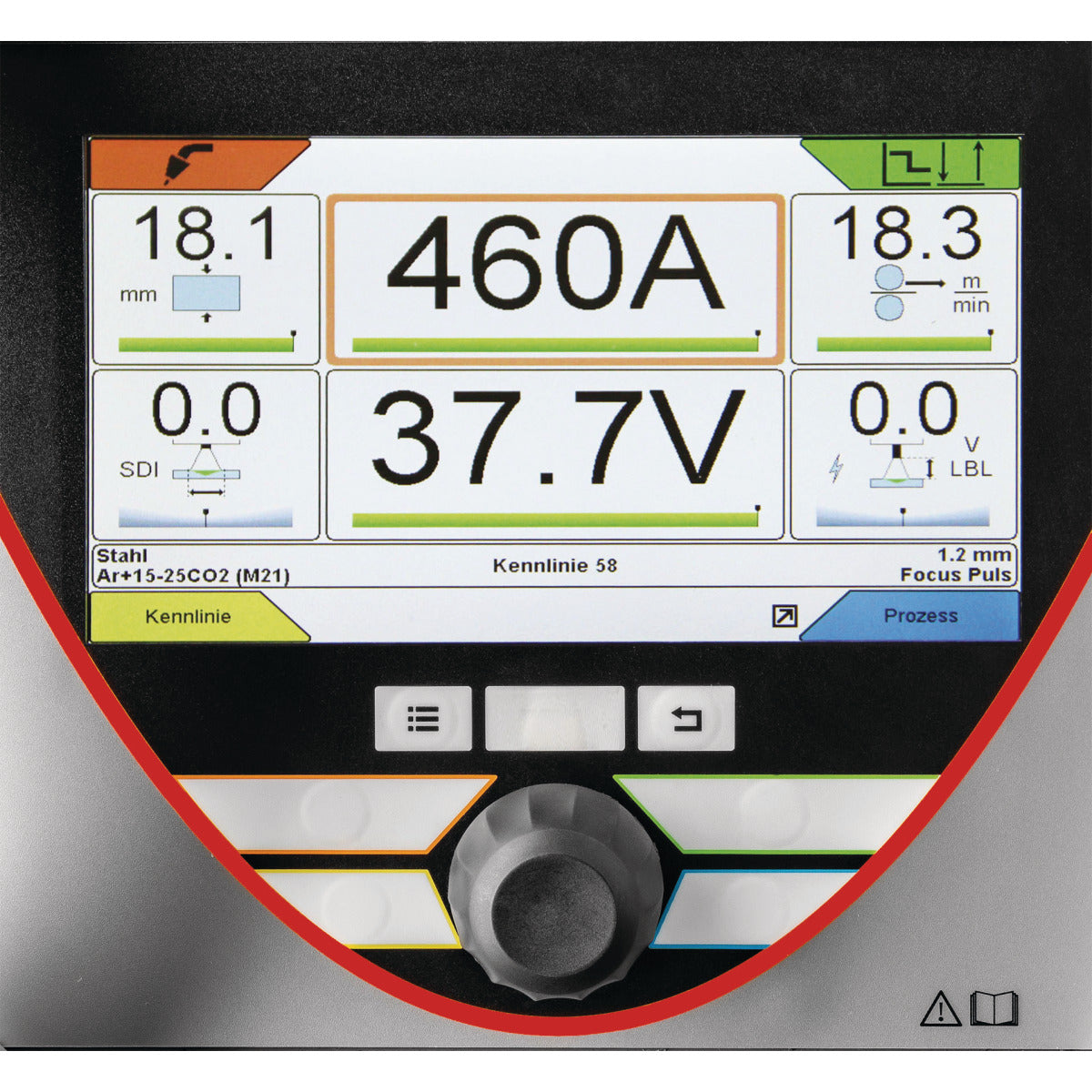 Máquina de soldar MIG/MAG CRAFT-PULSE 350 W (Carrinho, painel de controlo em baixo) - C.RAFTWELD (1362435) - vista 2