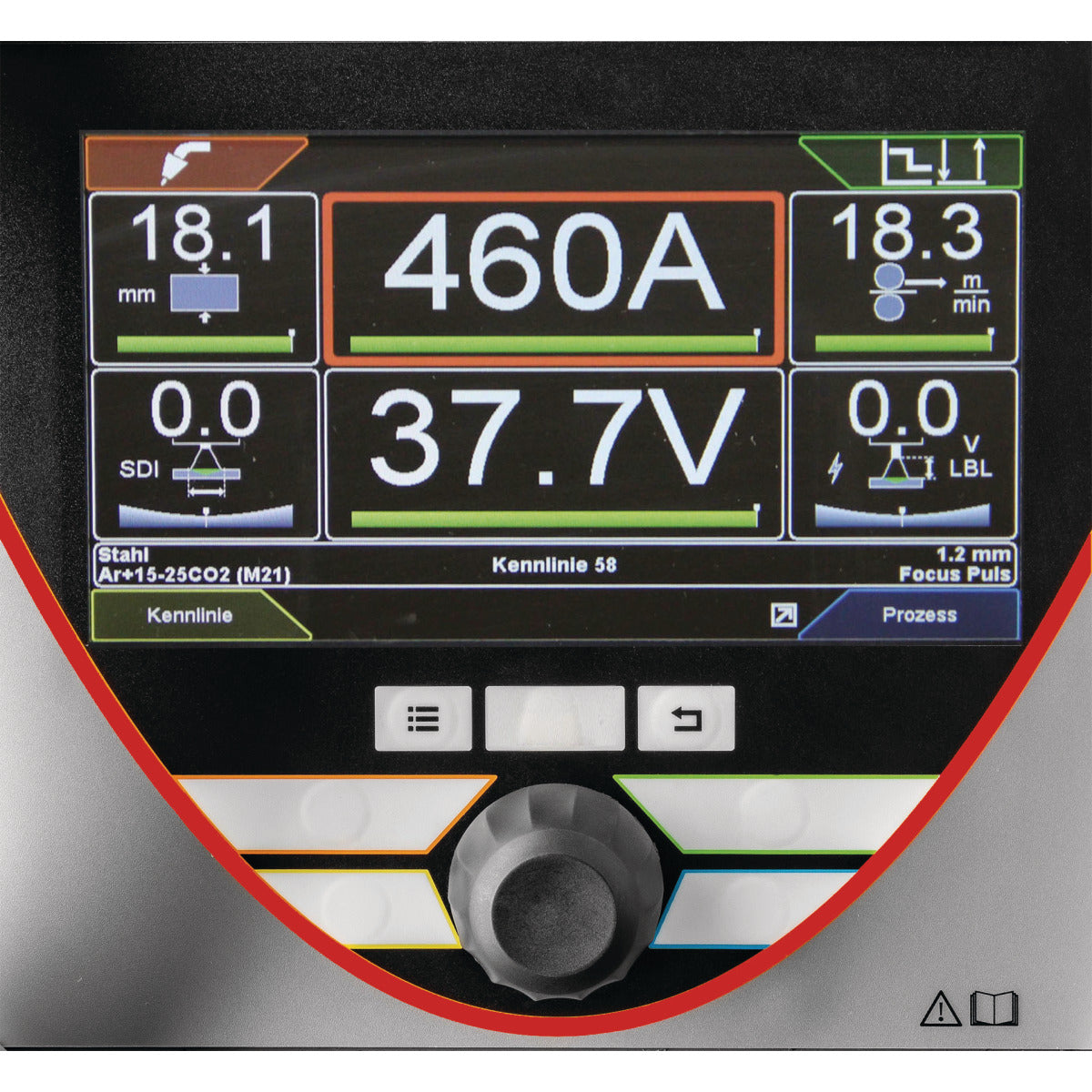 Máquina de soldar MIG/MAG CRAFT-PULSE 350 W (Carrinho, painel de controlo em baixo) - C.RAFTWELD (1362435) - vista 3