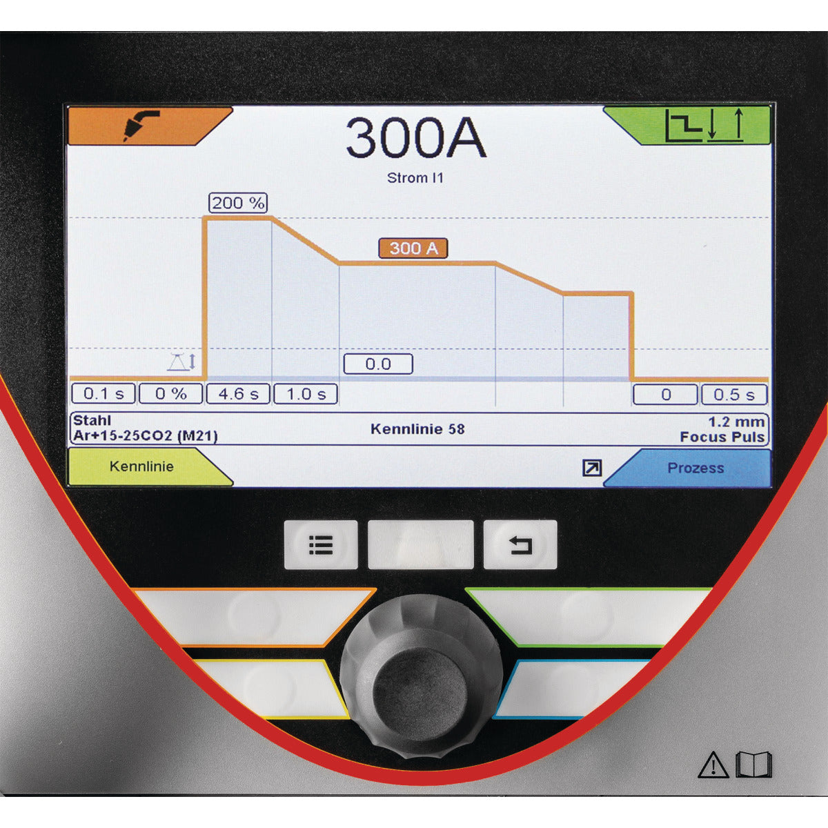 Máquina de soldar MIG/MAG CRAFT-PULSE 350 W (Carrinho, painel de controlo em baixo) - C.RAFTWELD (1362435) - vista 4