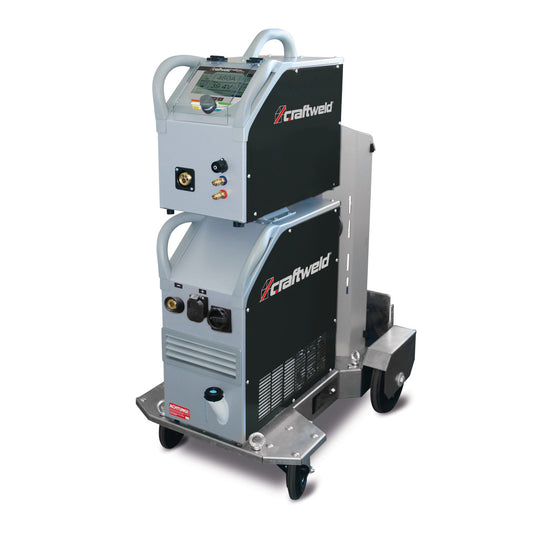 Máquina de soldar MIG/MAG CRAFT-PULSE FOCUS 400 WS 1.0/1.2 Profi com tampa de painel de controlo - C.RAFTWELD (1362540) - vista 1