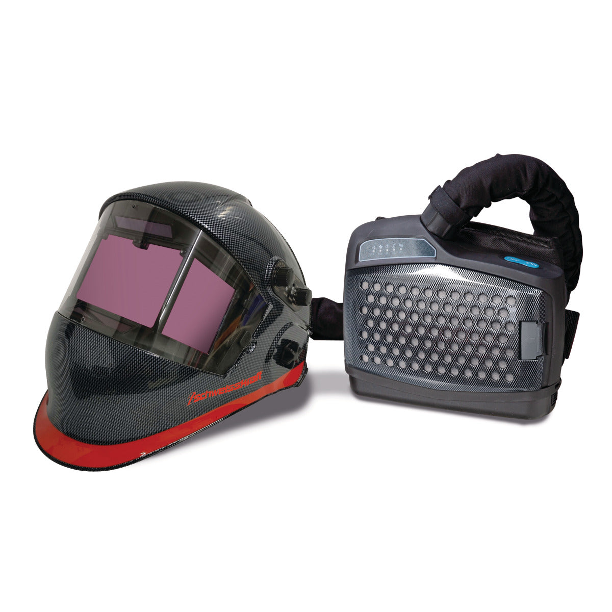 Capacete de soldadura automático VarioProtect Panorama-W-2 TC AIR TH3 - Schweisskraft (1654115.2) - vista 1