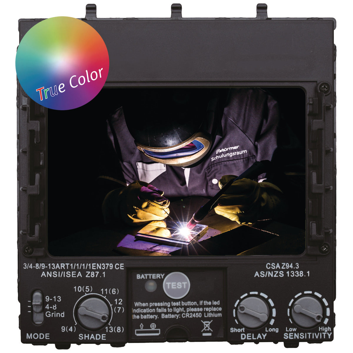 Capacete de soldadura automático VarioProtect XXL-W-2 TC - C.RAFTWELD (1657005) - vista 2