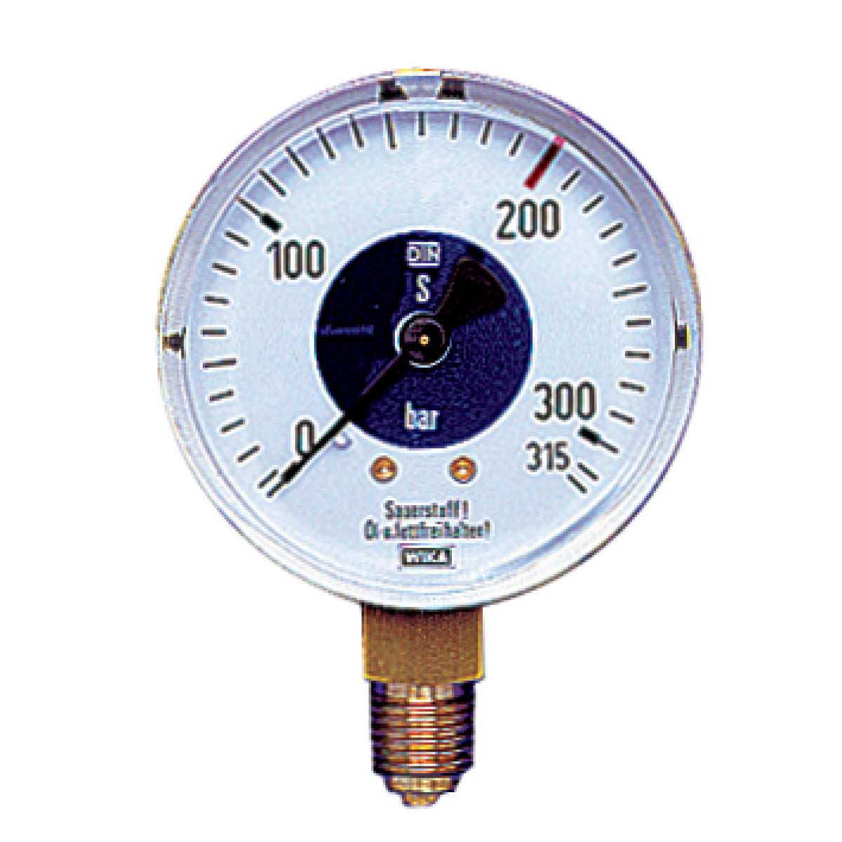 medidor de pressão acetileno 2,5 bar - schweisskraft (1700042) - 1700042