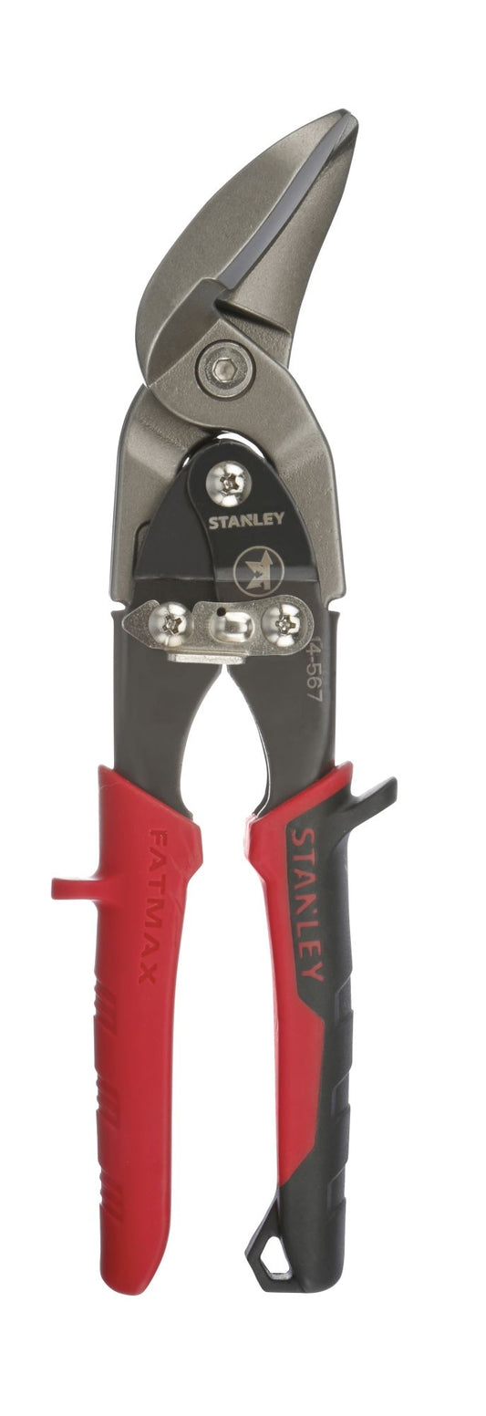 tesouras fatmax® corte esquerda curvado bi-material - stanley (2-14-567) - 2-14-567