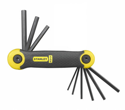 Conjunto de 9 Chaves Hexagonais SAE 5/64' 1/4' - STANLEY (2-69-265) - vista 1