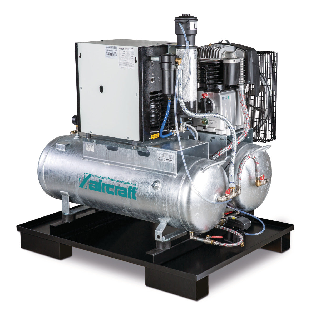 Compressor de pistão AIRPROFI DUO 703 / 2x100 / 10 KK - Aircraft (2023074) - vista 1