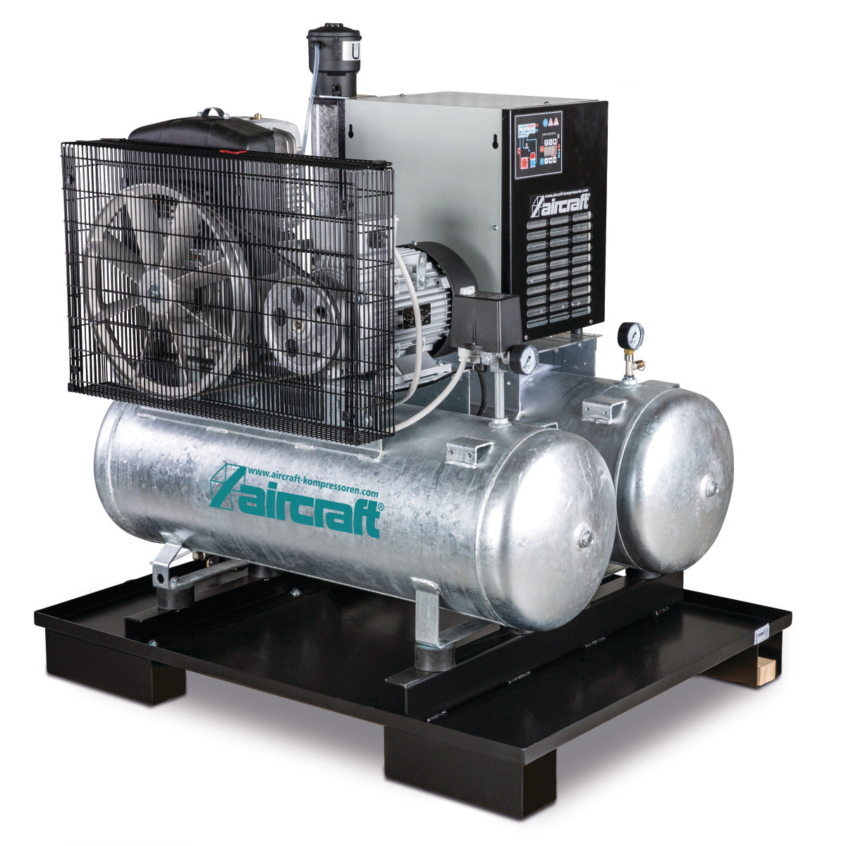 Compressor de pistão AIRPROFI DUO 703 / 2x100 / 10 KK - Aircraft (2023074) - vista 4