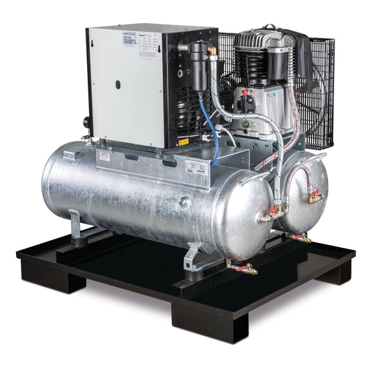 Compressor de pistão AIRPROFI DUO 703 / 2x100 / 10K - Aircraft (2023073) - vista 1